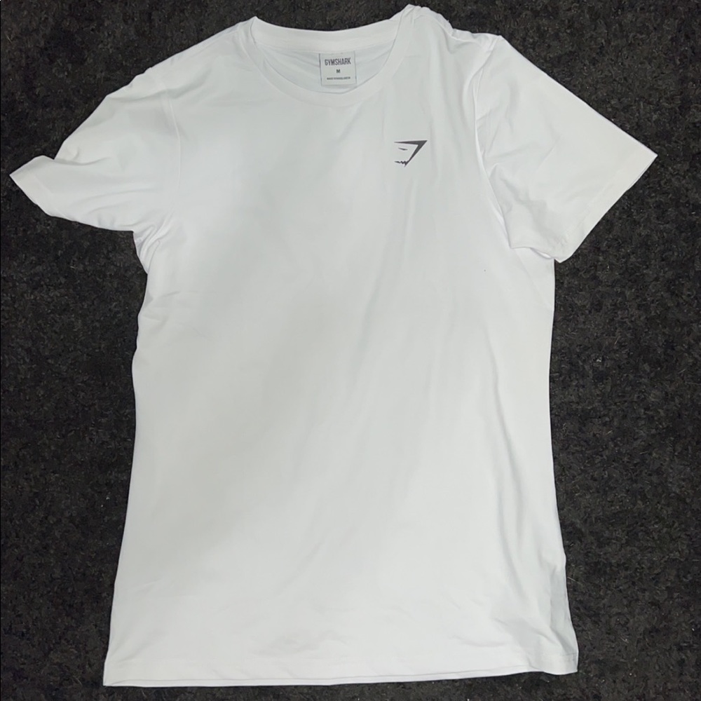White Gymshark t shirt. Brand new.